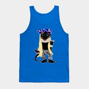 Rock On Kitty Tank Top